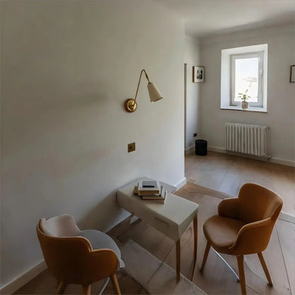 Brass Wall Light with Nordic Retro Design – Modern LED Wall Sconce | Elegant Ambient Lighting