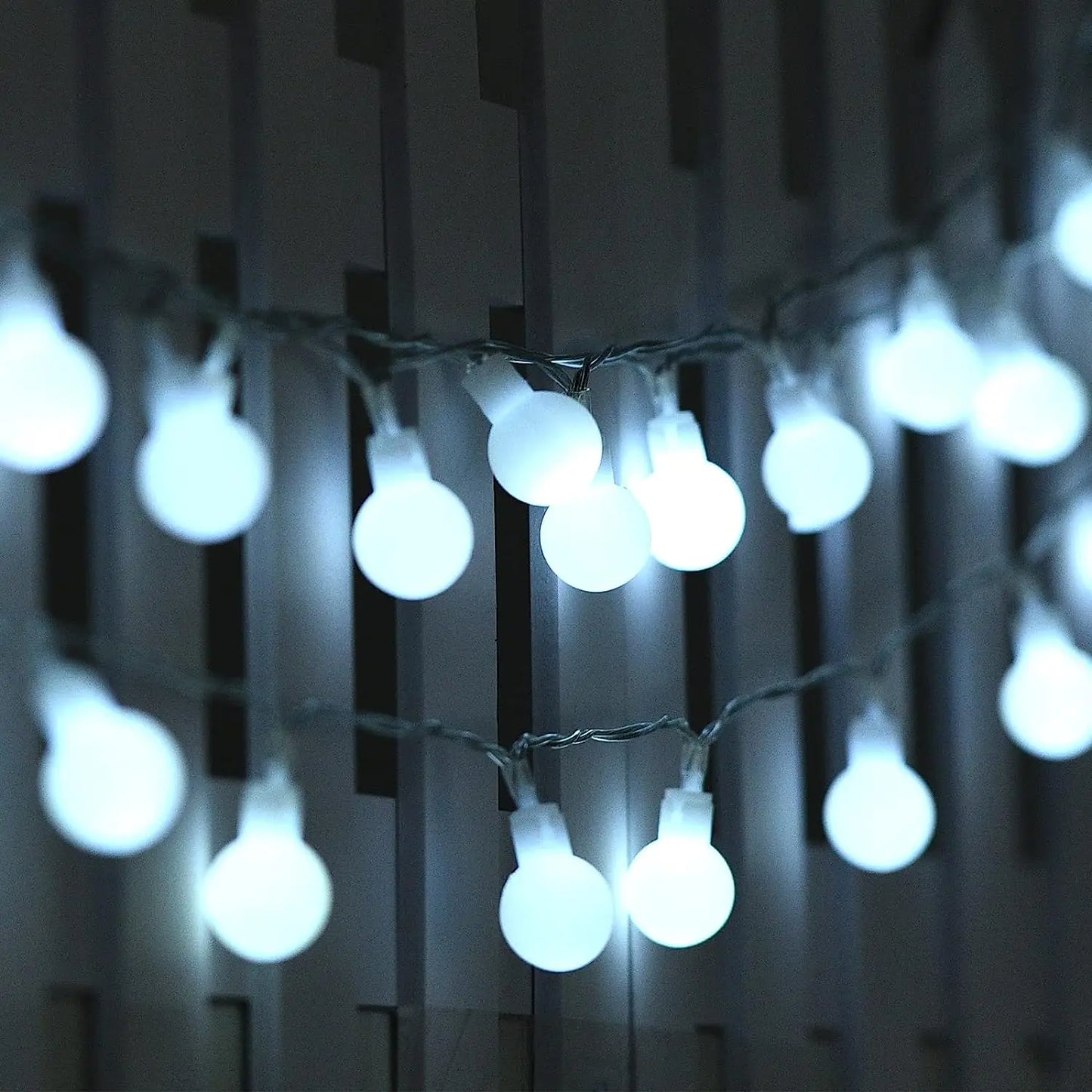 LumiOrb Globe String Lights – 10M LED Fairy Lights | USB & Battery Powered Decorative Lighting