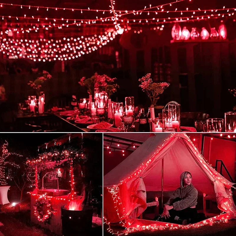 LumiGlow LED String Lights – Waterproof Decorative Fairy Lights | Indoor & Outdoor Festive Lighting