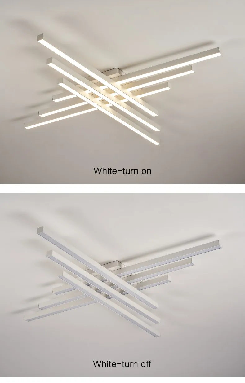 Scandinavian LED Ceiling Light – Modern Minimalist Ceiling Lamp | Energy-Efficient Flush Mount | Elegant Home Lighting