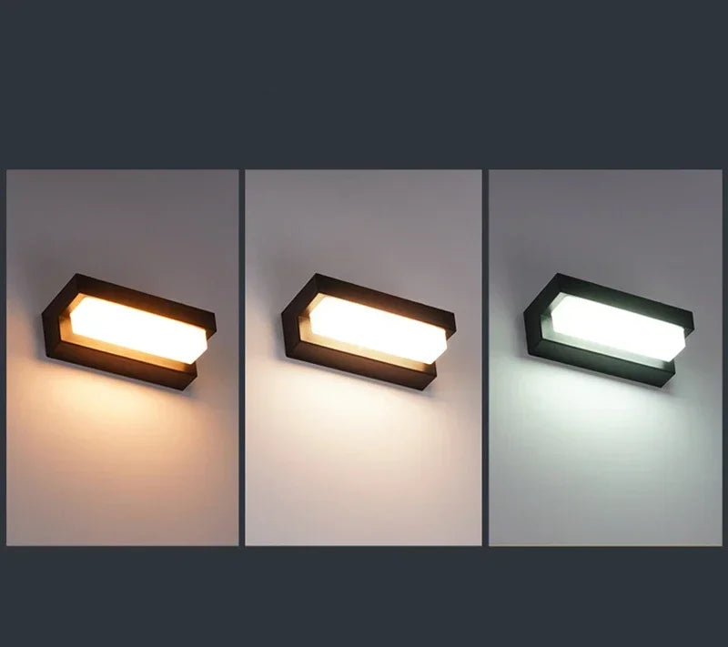 Outdoor Solar LED Wall Light – Waterproof Garden Wall Lamp | IP65 Security & Decorative Lighting | Energy-Efficient Exterior Light