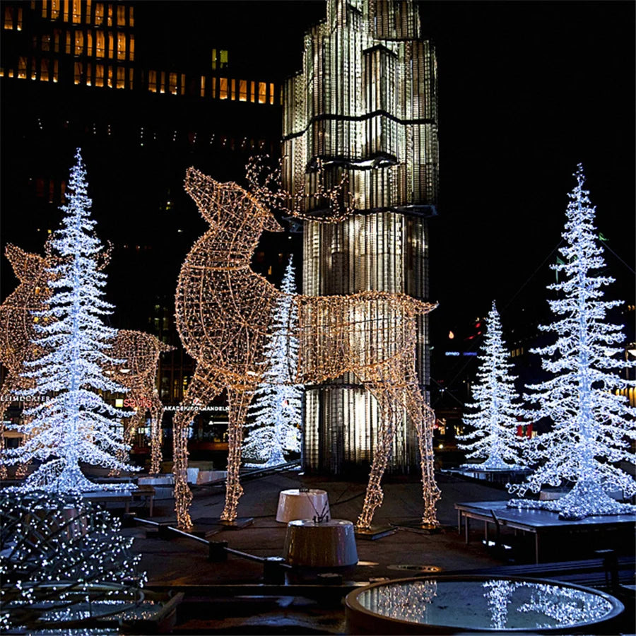 LumiFest LED Christmas String Lights – 10M / 50M / 100M Outdoor Fairy Lights with 8 Lighting Modes