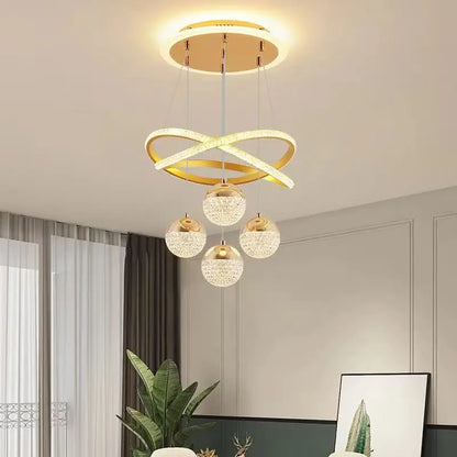 LumaCrest LED Pendelleuchte – Modernes Art Deco-Design für Esszimmer und Wohnzimmer-Leuchtezauber
