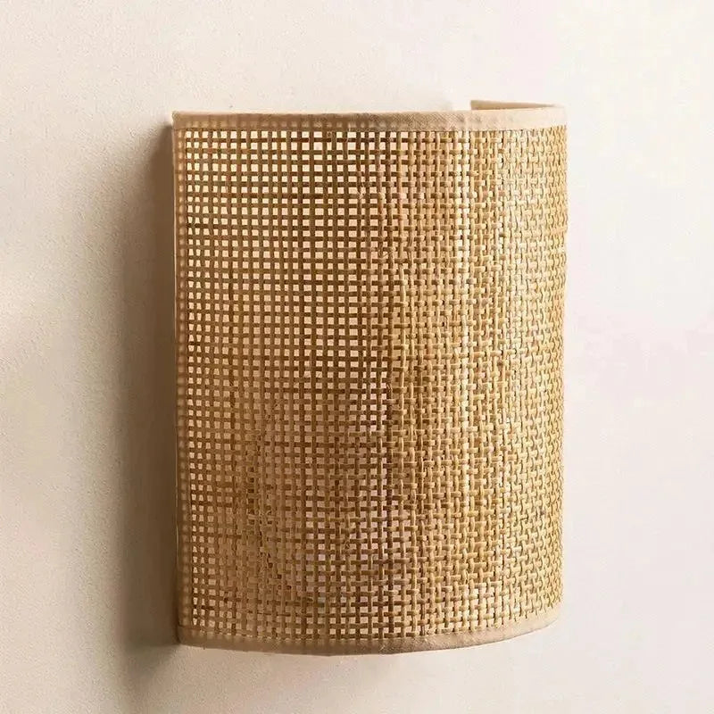 NATURA RATTAN Rotan Wandlamp-Leuchtezauber
