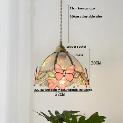Nordic Glass Pendant Light with Brass Detail – Modern LED Ceiling Lamp | Scandinavian Designer Lighting