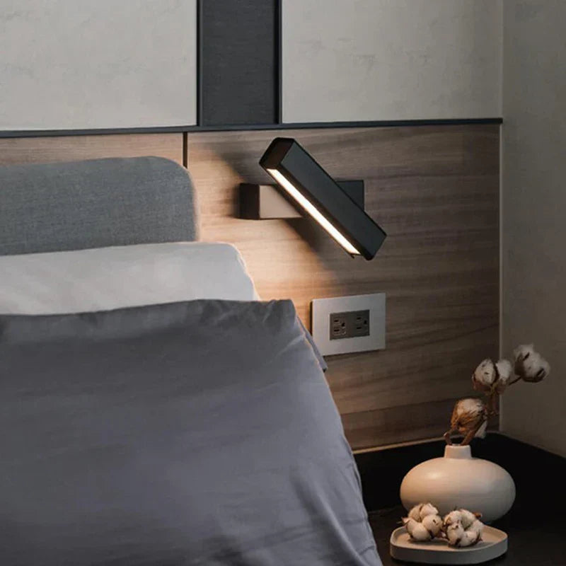 Lumoir Pivot Wall Light – Adjustable Nordic LED Wall Lamp | Dimmable Modern Reading & Ambient Lighting