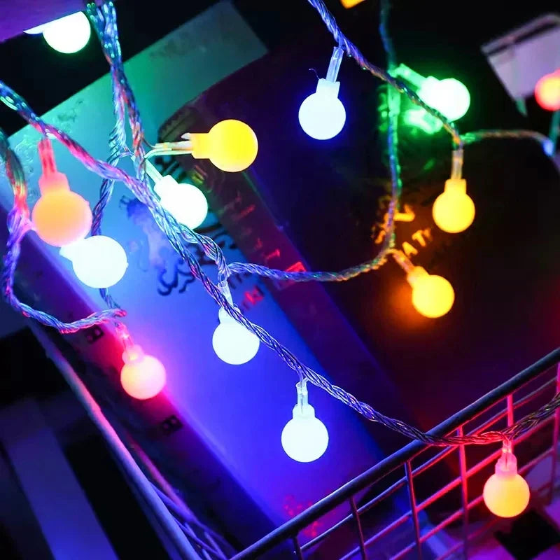 USB/Battery LED Globe String Lights – Decorative Indoor & Outdoor Lights for Christmas, Weddings, Gardens & Parties