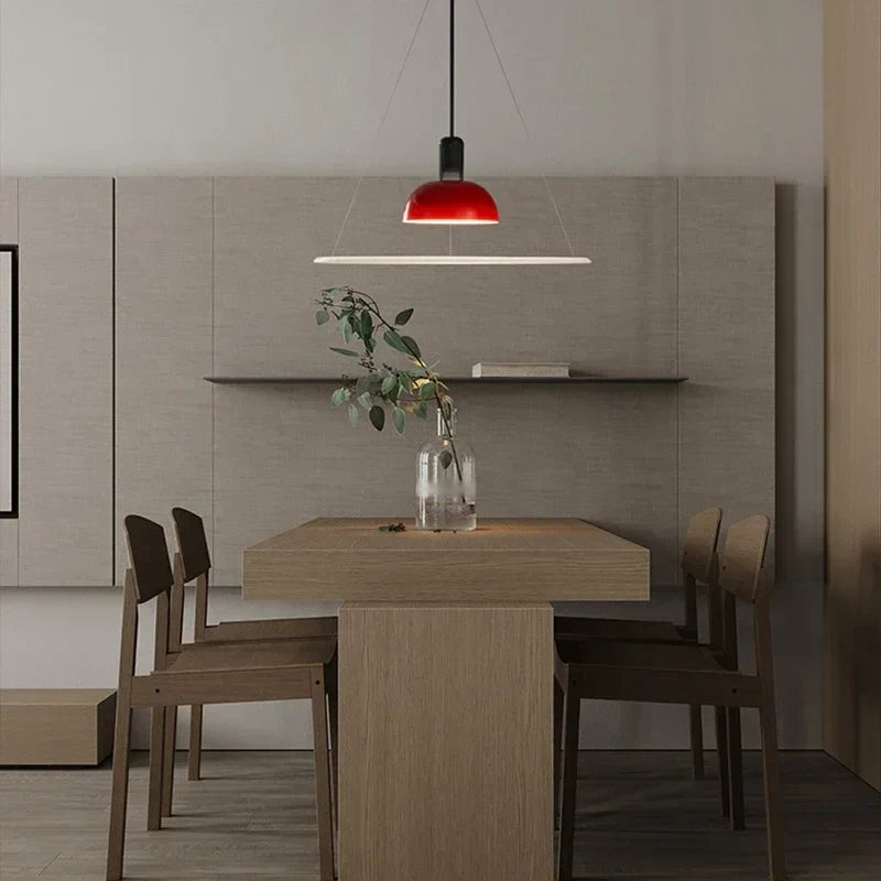 Modern Designer Pendant Light – Minimalist E27 Ceiling Lamp | Contemporary Dining & Bar Lighting | Luxury Interior Statement