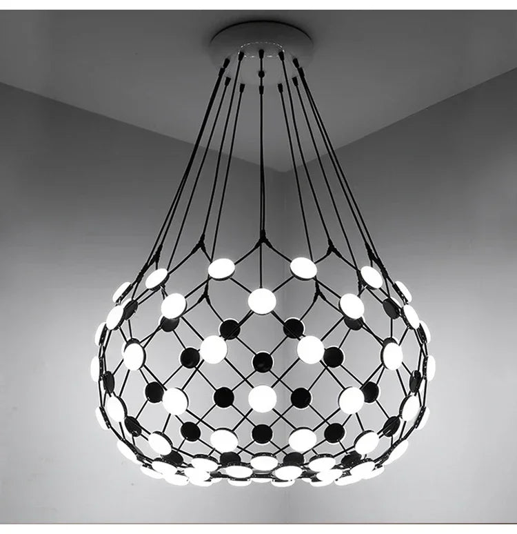 Modern Linear Pendant Light – Minimalist E27 Ceiling Lamp | Contemporary Ambient Lighting | Sleek Interior Statement