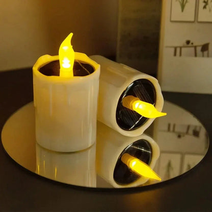 SOLAGLOW 6-Delige Solar LED Theelichtjes-Leuchtezauber