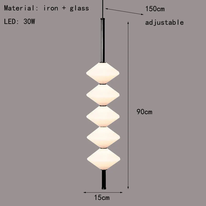 Modern Glass Globe Pendant Light – Elegant LED Ceiling Light | Adjustable Hanging Lamp | Contemporary Home Lighting