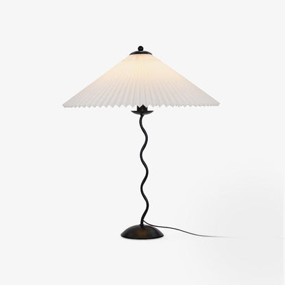Kunstvolle Squiggle Tischlampe-Leuchtezauber
