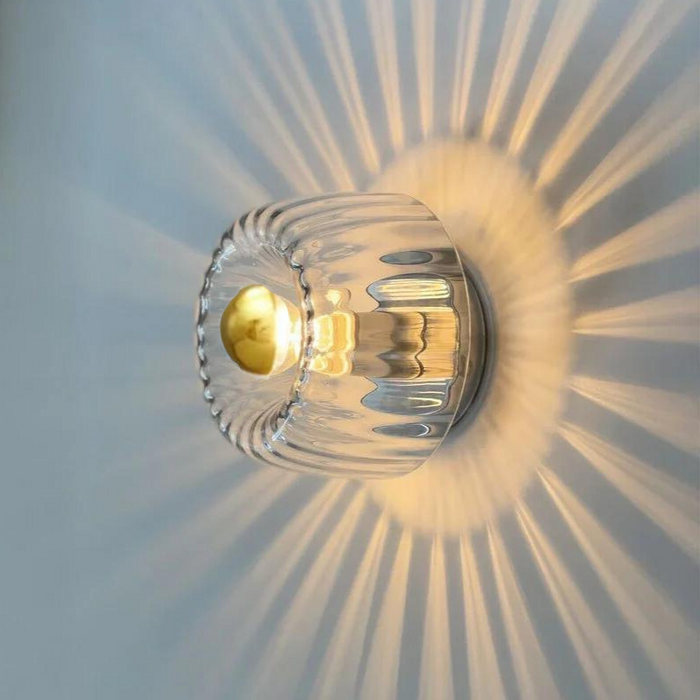 Skandinavische Bauhaus-Wandlampe