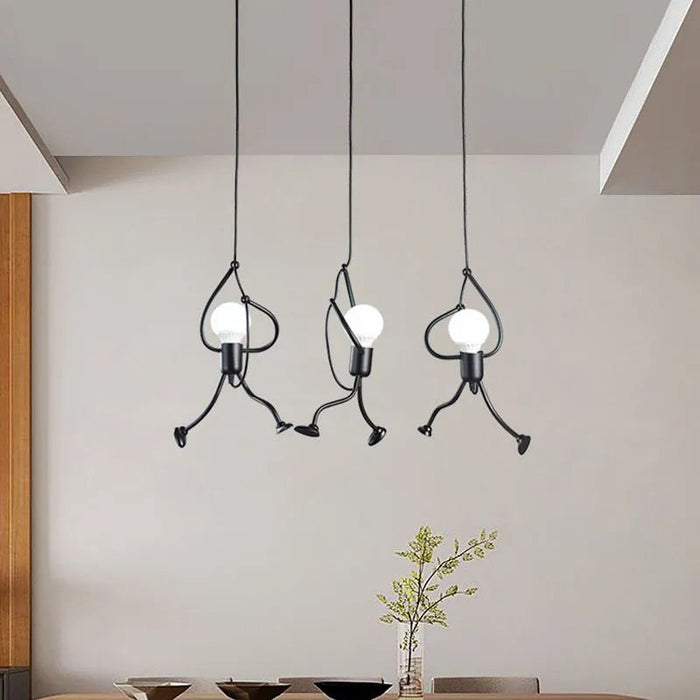 Funkylight | Retro-Wandleuchte Iron Man-Leuchtezauber