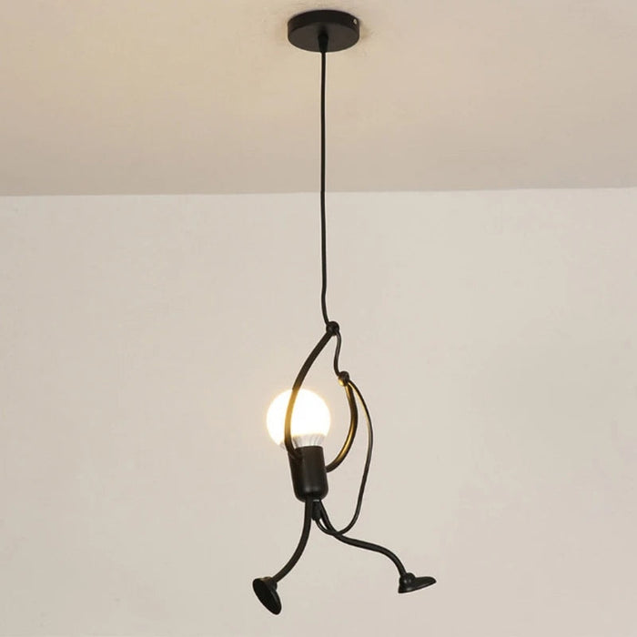 Funkylight | Retro-Wandleuchte Iron Man-Leuchtezauber