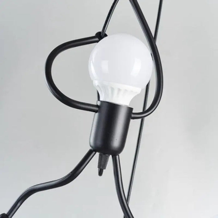 Funkylight | Retro-Wandleuchte Iron Man-Leuchtezauber