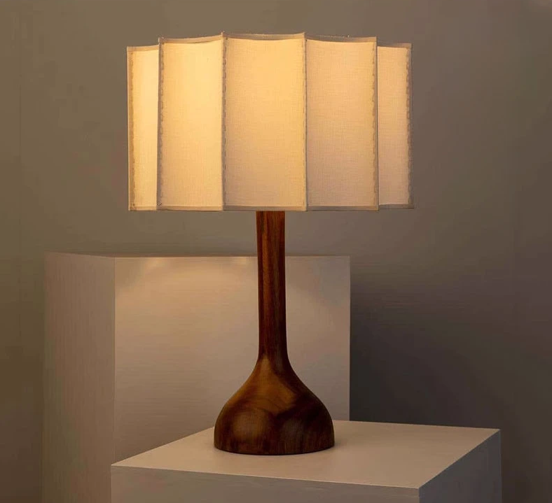 HikariWood Floor Lamp – Wabi-Sabi Wooden Standing Light | Japandi Ambient LED Lighting for Modern Interiors