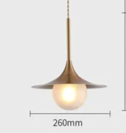 Gold Nordic Pendant Light – Modern LED Hanging Lamp | Scandinavian Luxury Interior Lighting