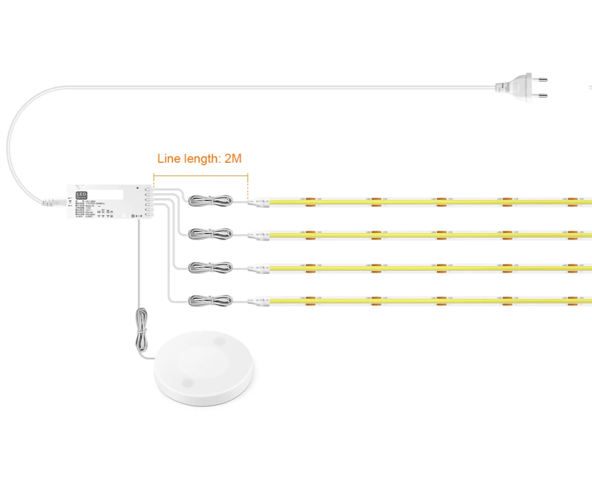 LumiPanel LED-Wandbeleuchtung-Leuchtezauber