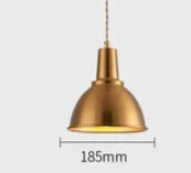 Gold Nordic Pendant Light – Modern LED Hanging Lamp | Scandinavian Luxury Interior Lighting