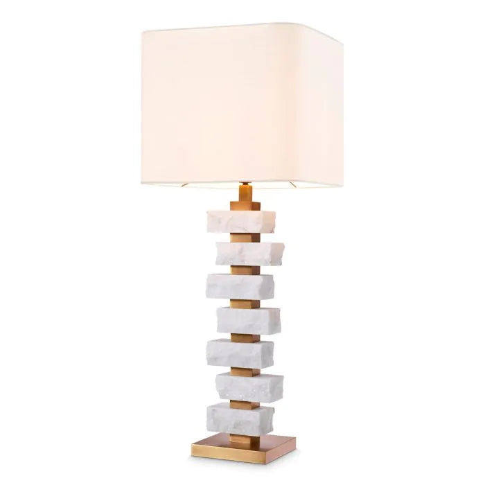 EICHHOLTZ - Tischlampe Bernstein L-Leuchtezauber