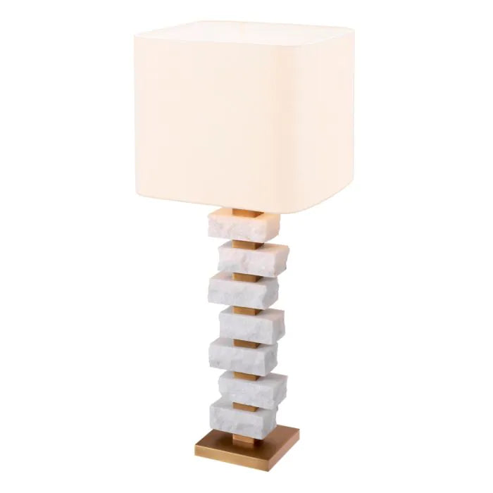 EICHHOLTZ - Tischlampe Bernstein L-Leuchtezauber