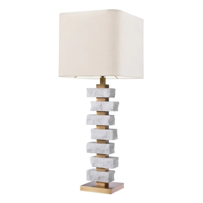 EICHHOLTZ - Tischlampe Bernstein L-Leuchtezauber