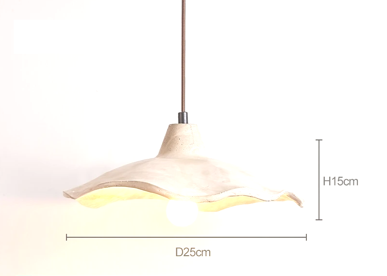 Japandi Wooden Pendant Light – Minimalist LED Ceiling Lamp | Wabi-Sabi Interior Lighting | Natural Contemporary Design