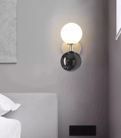 Aurastone Marble Wall Light – Luxury Nordic LED Wall Lamp | Contemporary Ambient Lighting for Elegant Interiors