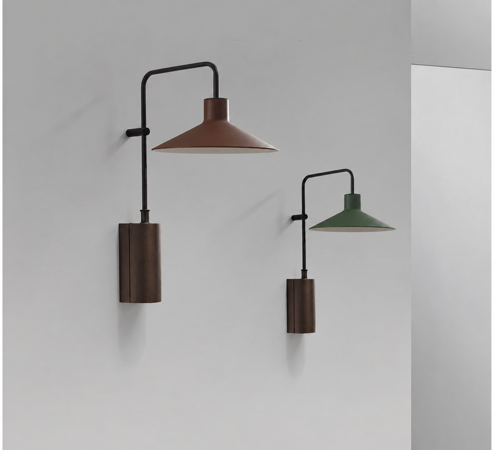 Heritage Outdoor Wall Light — light off, digitally edited atmosphere preview