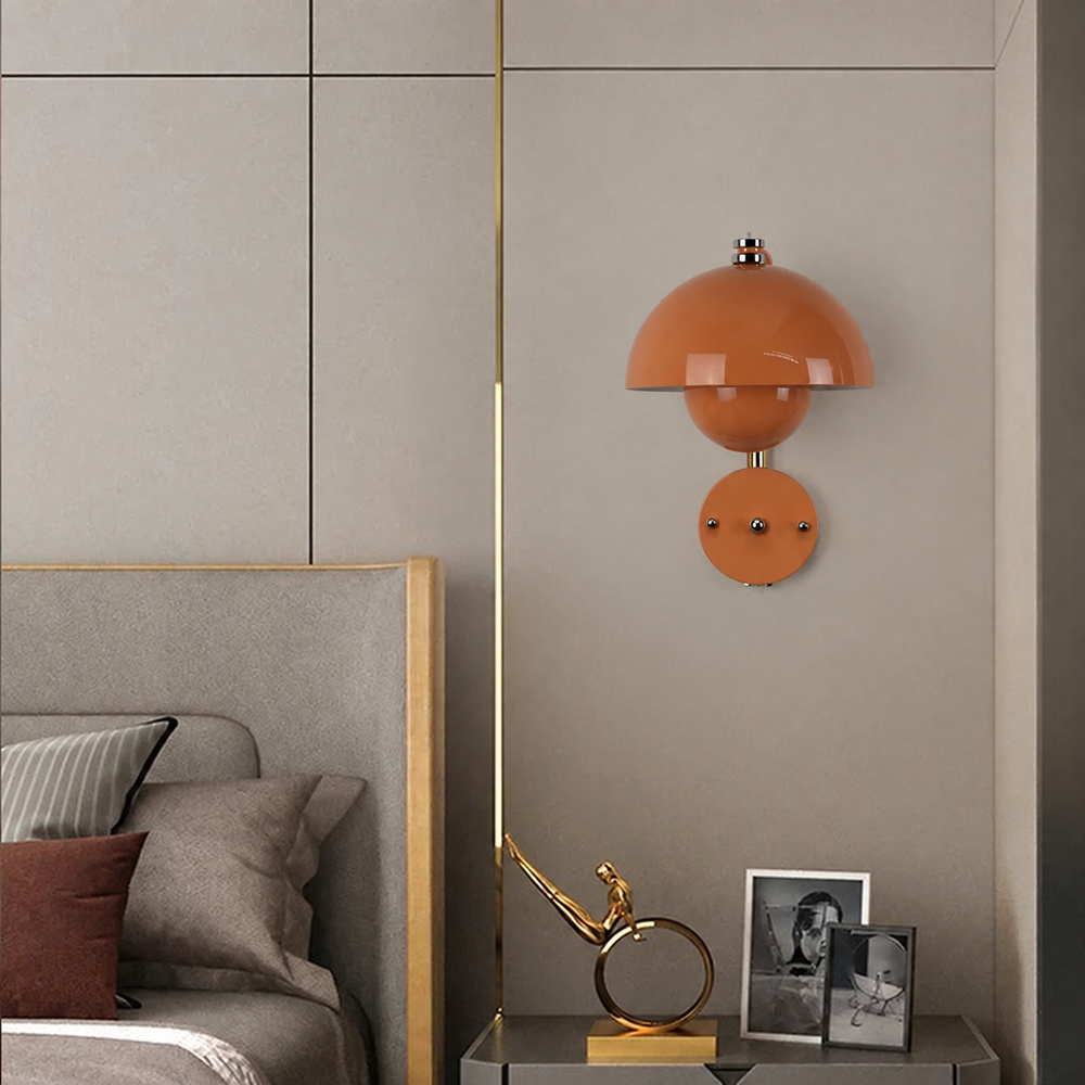Aurora Bloom Wall Light – Contemporary LED Wall Lamp | Sculptural Ambient Lighting | Modern Interior Statement — light off, digitally edited atmosphere preview