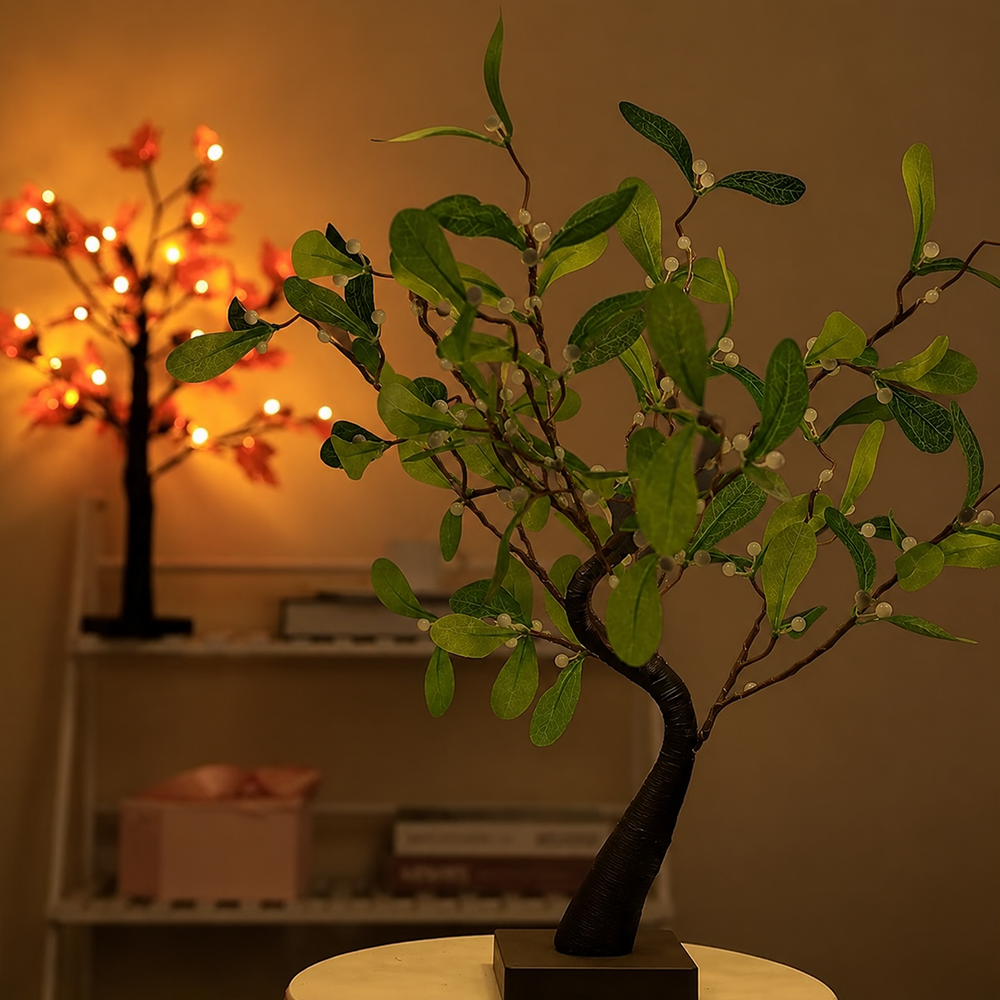 LumiBranch LED Tree Light – Decorative Warm White Branch Lamp | Natural Ambient Lighting — light off, digitally edited atmosphere preview