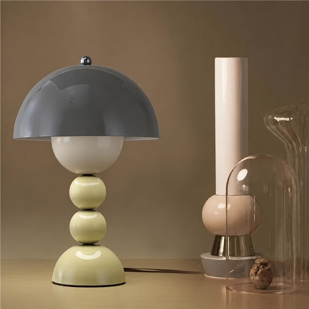 Nordic Flower Bud Table Lamp – Playful Design Meets Everyday Functionality — light off, digitally edited atmosphere preview
