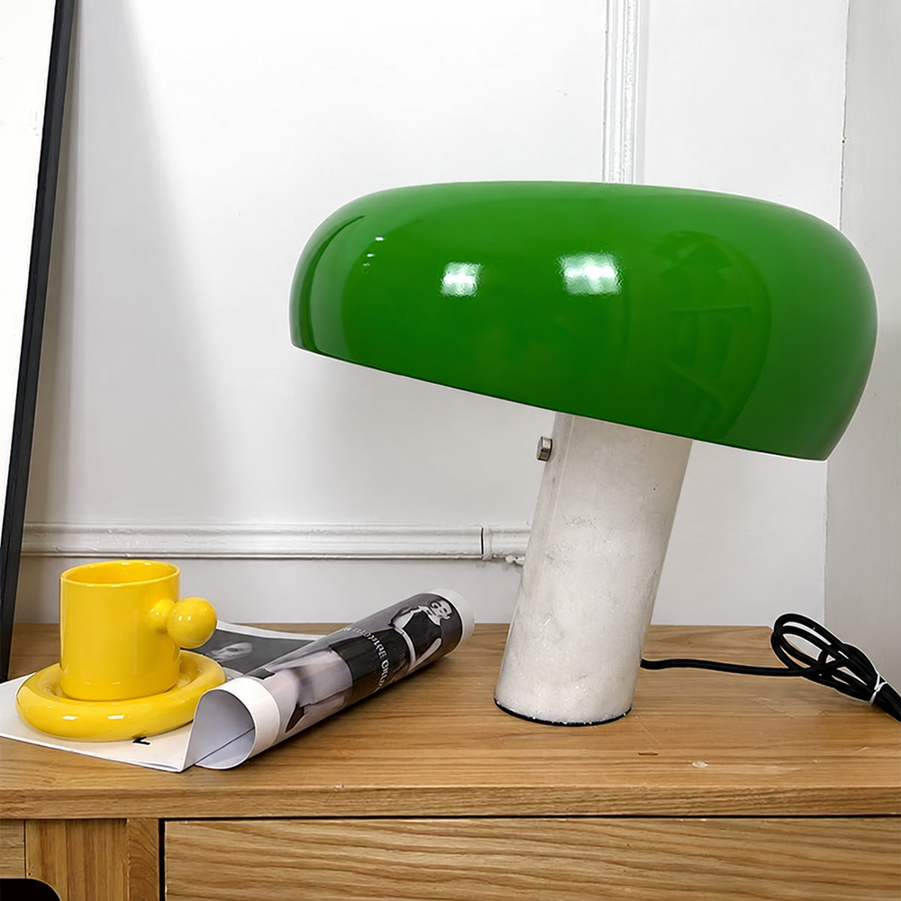 Art Marble Table Lamp – Timeless Elegance Crafted in Marble and Glass — light off, digitally edited atmosphere preview