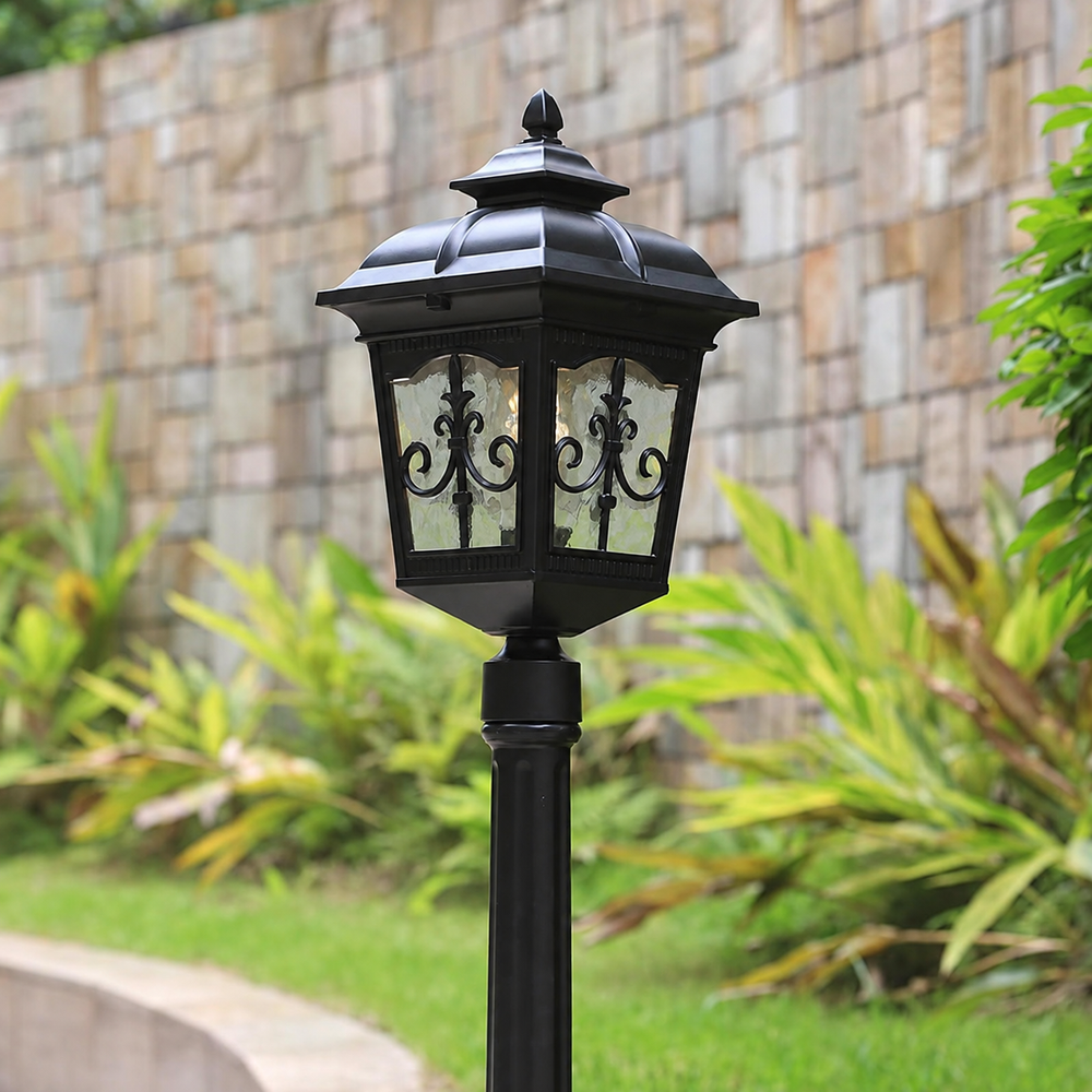 Waterproof Industrial Outdoor Lamp – Weather-Resistant Exterior Wall Light — light off, digitally edited atmosphere preview