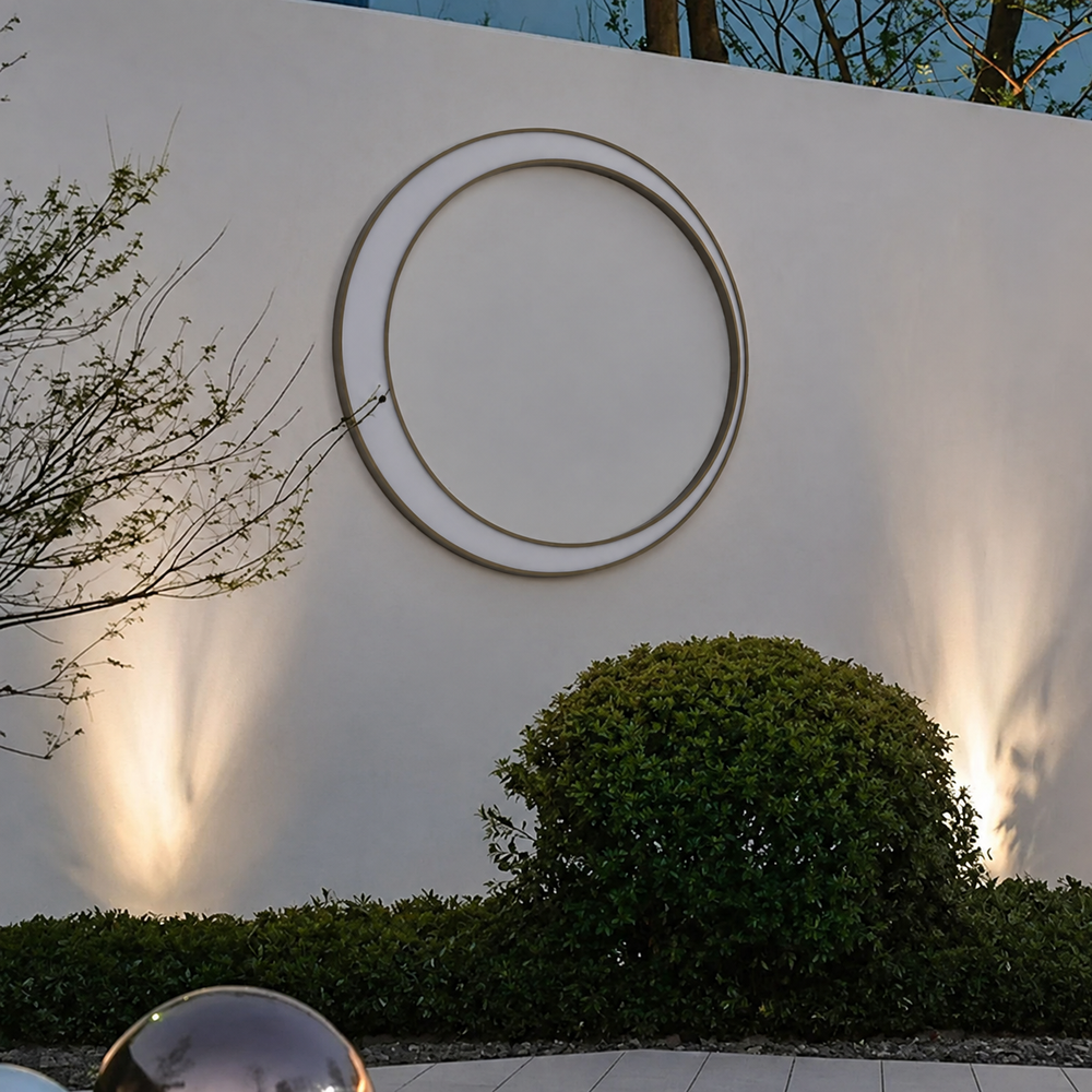 AeroGuard LED Wall Light – Waterproof Indoor & Outdoor Wall Lamp | Modern Architectural Lighting — light off, digitally edited atmosphere preview