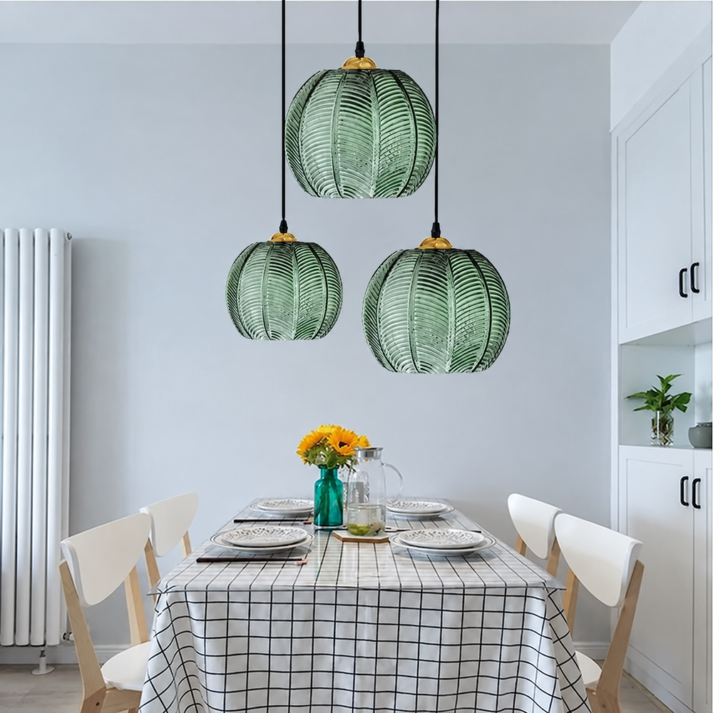 Aalin Pendant Light — light off, digitally edited atmosphere preview