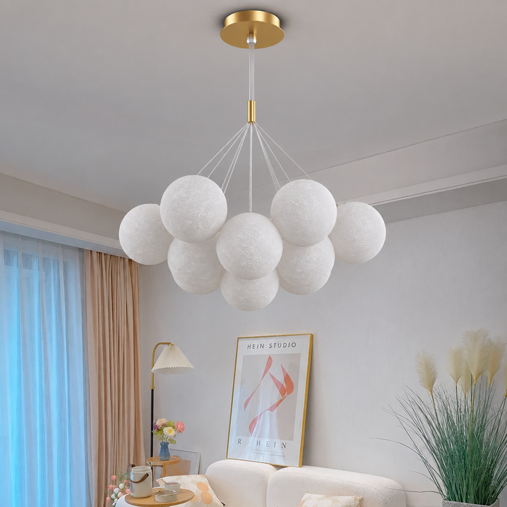 NovaNest Pendant Light – Modern 3D Kids Ceiling Lamp | Creative LED Lighting for Children’s Bedrooms & Contemporary Interiors — light off, digitally edited atmosphere preview