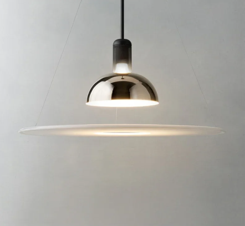 Modern Designer Pendant Light – Minimalist E27 Ceiling Lamp | Contemporary Dining & Bar Lighting | Luxury Interior Statement
