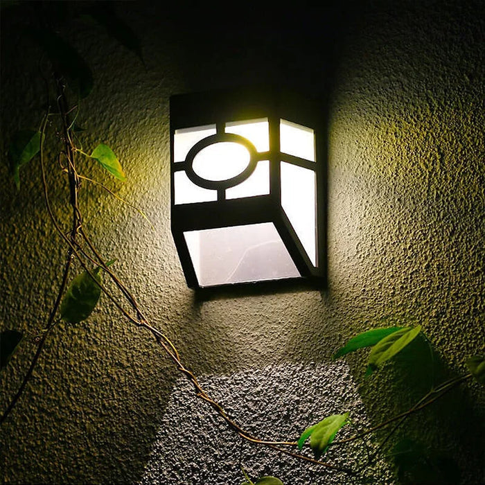 Solar - LED-Wandleuchte (2 Packungen)