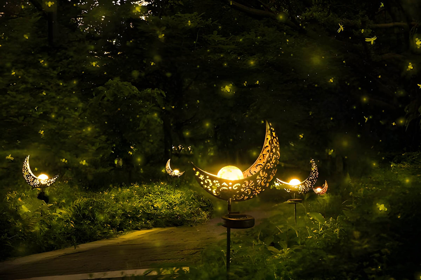 Himmlisches Gartenlicht-Leuchtezauber