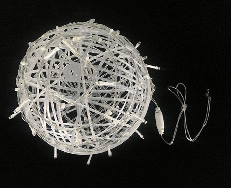 LED Rattan Ball String Lights – Outdoor Fairy Lights for Gardens, Weddings, Patios, Trees & Festive Decorations