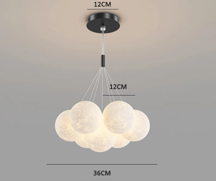 NovaNest Pendant Light – Modern 3D Kids Ceiling Lamp | Creative LED Lighting for Children’s Bedrooms & Contemporary Interiors