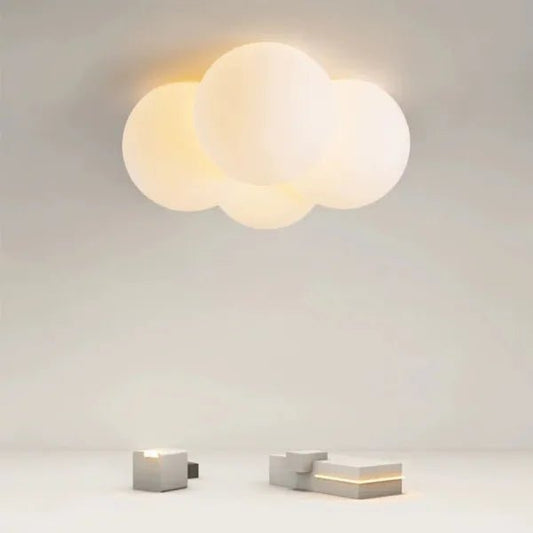 Moderne Deckenleuchte mit Cloud-Hardware-Leuchtezauber