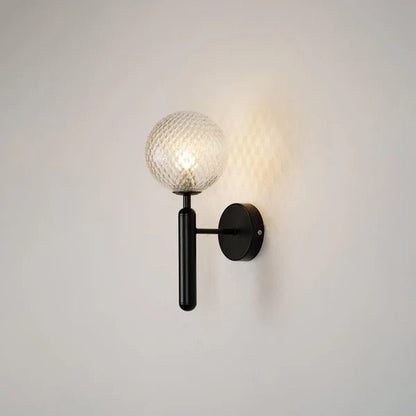 Minimalistische skandinavische Wandlampe-Leuchtezauber