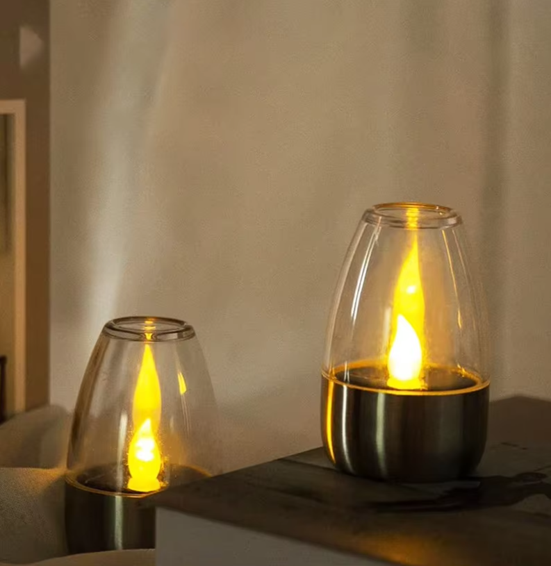 SOLARFLICK Solar LED Kerzenlicht für Außen-Leuchtezauber