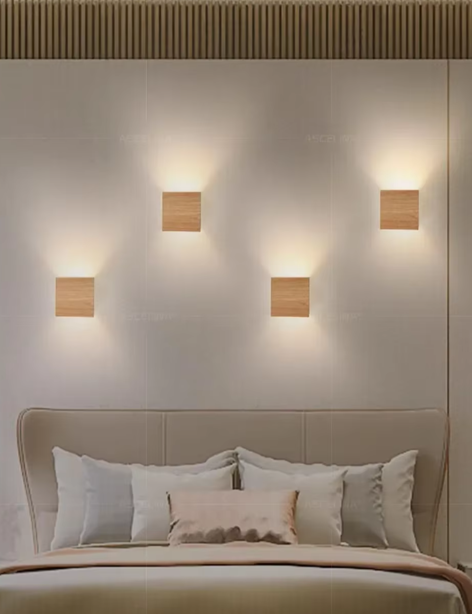 NORDLUM NaturLite LED-Wandleuchte-Leuchtezauber
