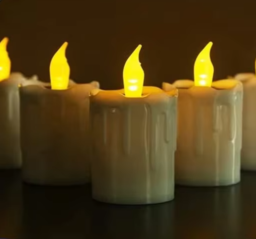 SOLAGLOW 6-Delige Solar LED Theelichtjes-Leuchtezauber