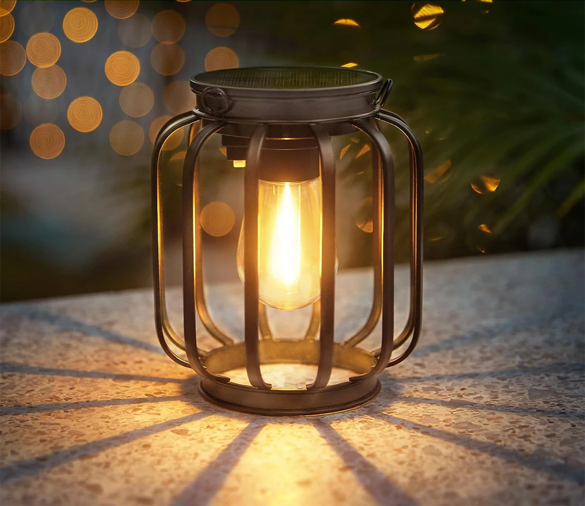 SOLARIA Vintage Solar LED Lantaarn-Leuchtezauber