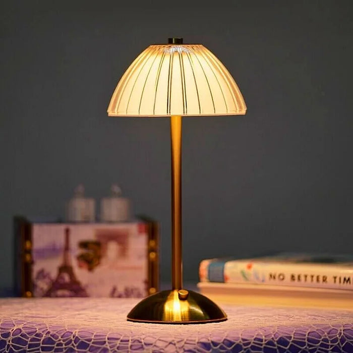 Kabellose Kristall-Tischlampe-Leuchtezauber